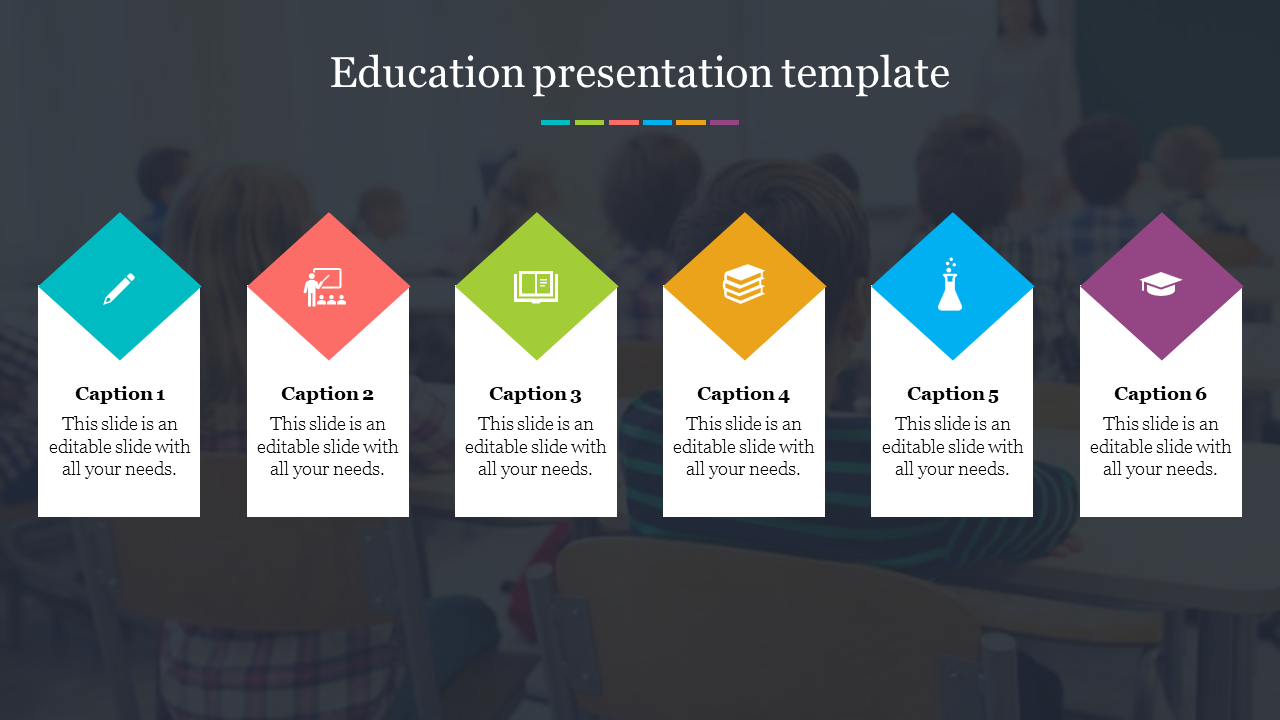 Free - Innovative Education Presentation Template Slide Design